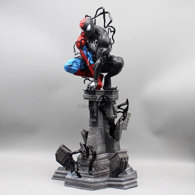 piderman Venom Symbiote Figure Spider Man Figures Venom Figurine Pvc Desktop Decoration Statue Model Doll Toys Christmas Gifts