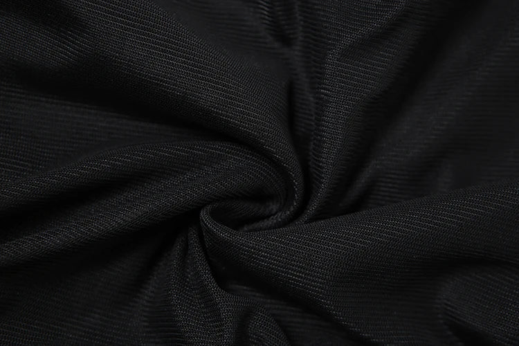 Nibber Backless Summer Trend See Through Sexy Dress Women Y2K Cross Bandage Halter Sleeveless Midnight Clubwear Mini Bodycon