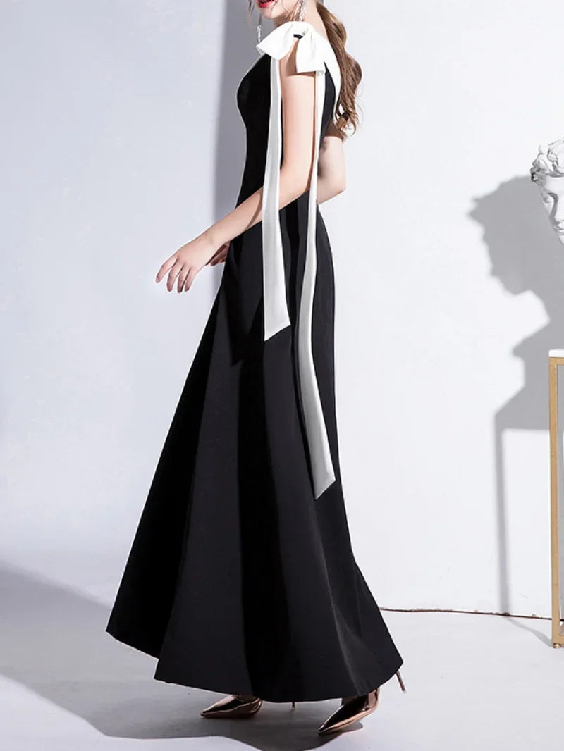 Homecoming Dresses: Prom Gown One Shoulder Graduation Dress Evening Dresses