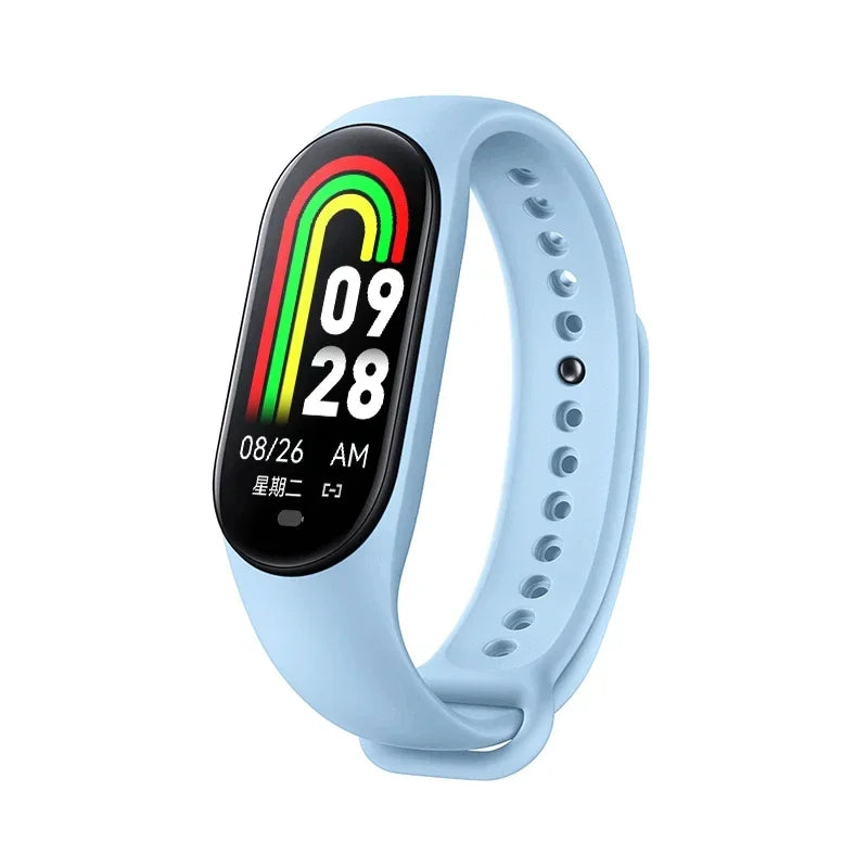 Sports Smart Watch Music Control Fitness Calorie Track Bracelet Phone Information Remind Steps Bluetooth Smart Watches M8 Band