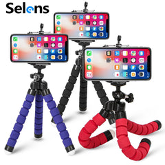 Tripod For Phone Flexible Sponge Octopus Mini Tripod For IPhone Mini Camera Tripod