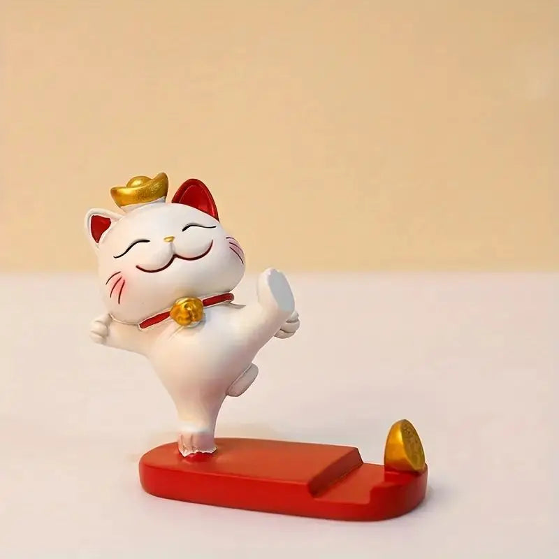 For Mobile Phones And Tablets Stand Cute Cartoon Cat Mobile Phone Stand