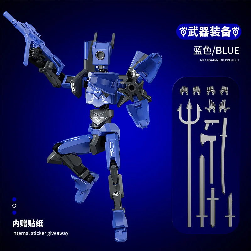 1PCS T13 Joints Figure Articulate Movable Dummy Doll Diy Assembly Toy 3D Printed Action Figure Stop Motion Animation Dummy Gift