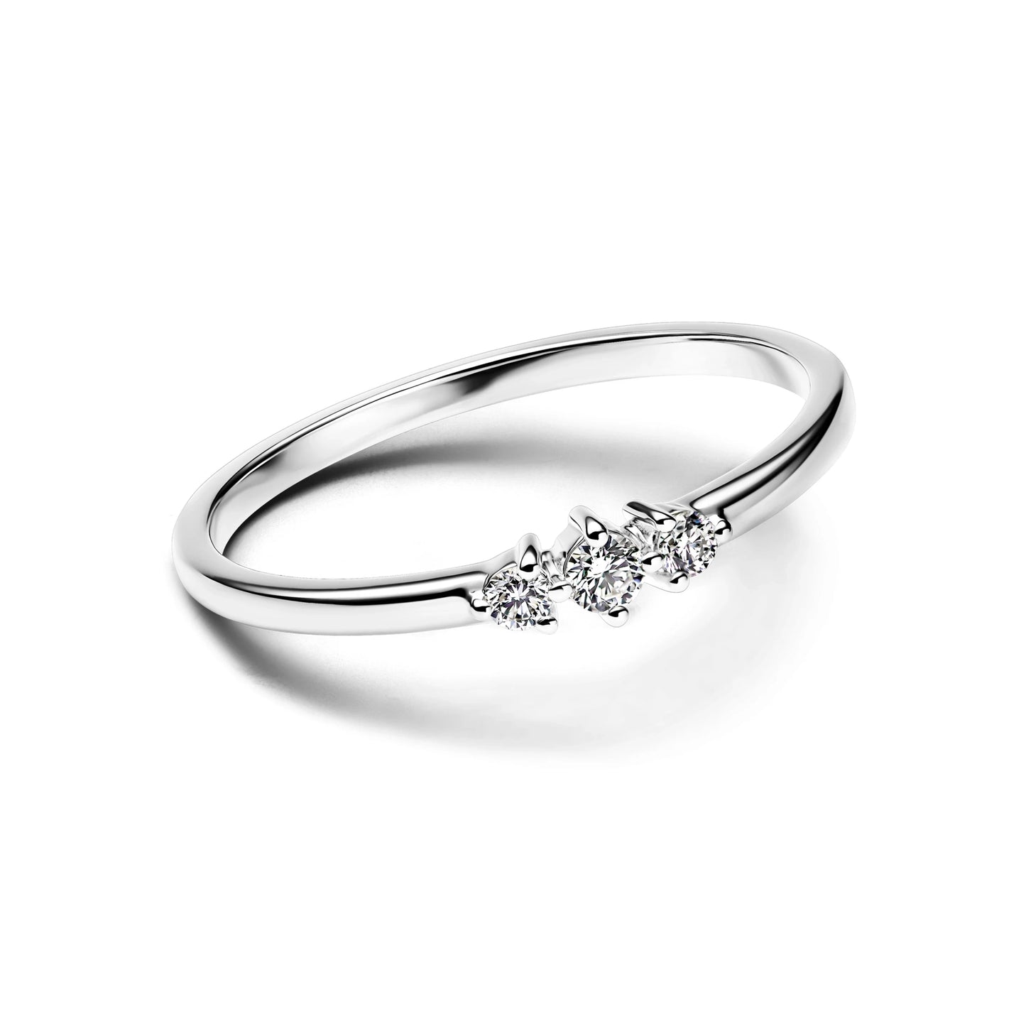 Fine Original 925 Sterling Silver Rings Pearl Flower Bow Heart-Shape Rings For Women Luxury Jewelry Party Gifts