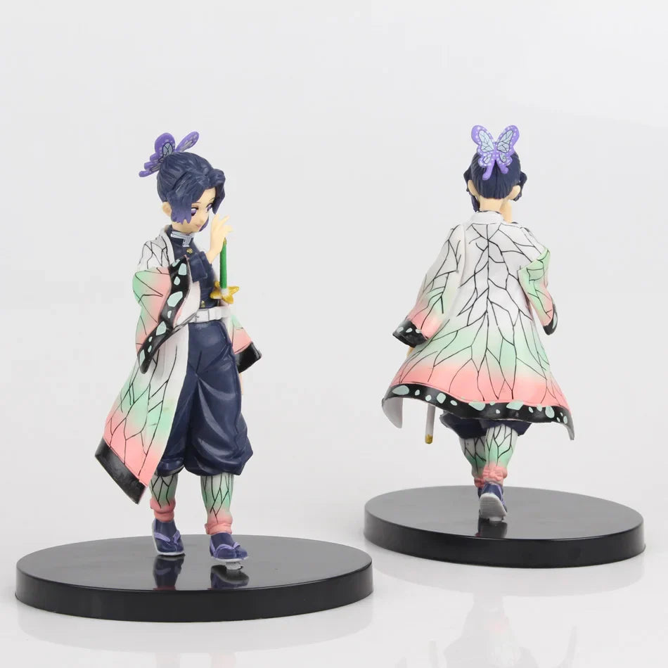 16cm Anime Demon Slayer Kimetsu no Yaiba Figure Kamado Tanjirou Action Figure Agatsuma Zenitsu Nezuko Warrior PVC Doll Model Toy