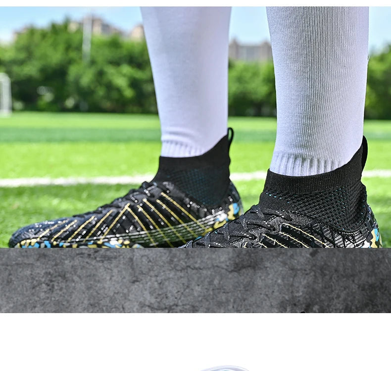 Outdoor Soccer Shoes Men Professional Training Football Boots