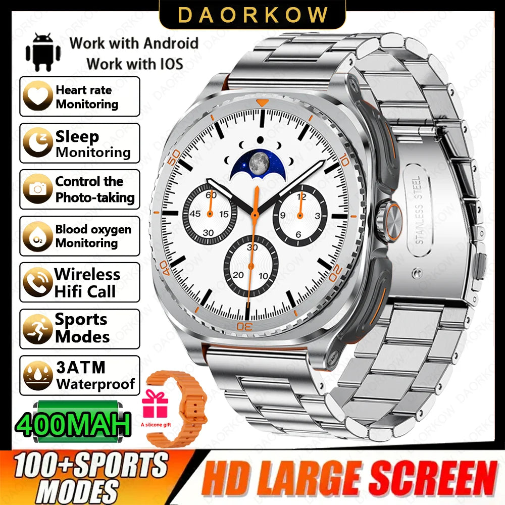 2025 New 2 in 1 Smart Watch With Earbuds Smartwatch 400MAH TWS Bluetooth Earphone Heart Rate Blood Oxygen Monitor Sports Watch