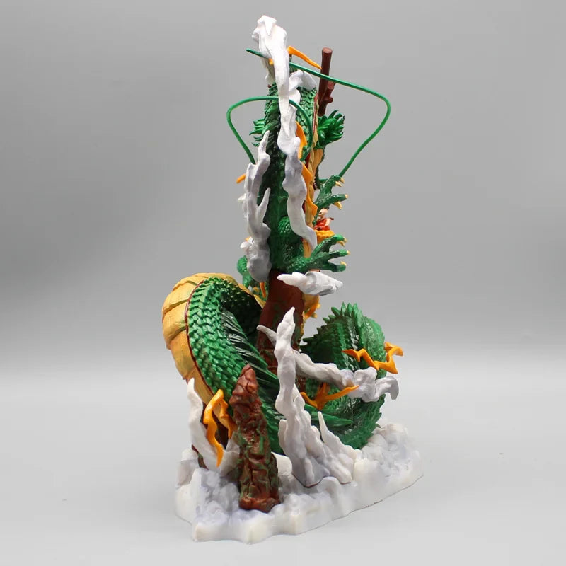 Dragon Ball Anime Figure 22cm Shenron Figures Goku And Shenron Figurine Pvc Statue Model Doll Collection Ornament Kids Toy Gifts
