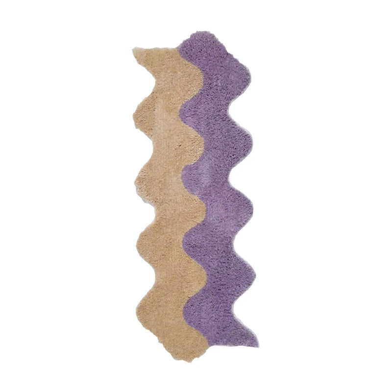 Fluffy Tufting Carpet Room Bedside Floor Mat Rug Anti Slip Bathroom Carpet