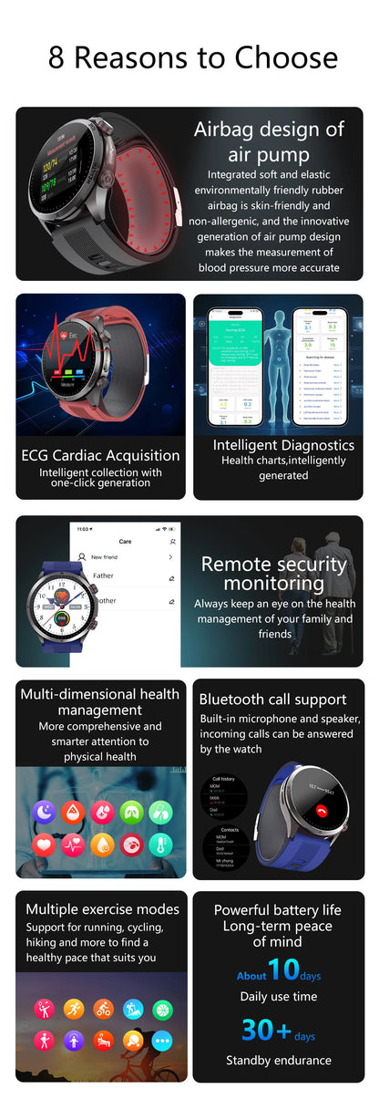 Airbag Smart Watch For huawei watch mens air Pump