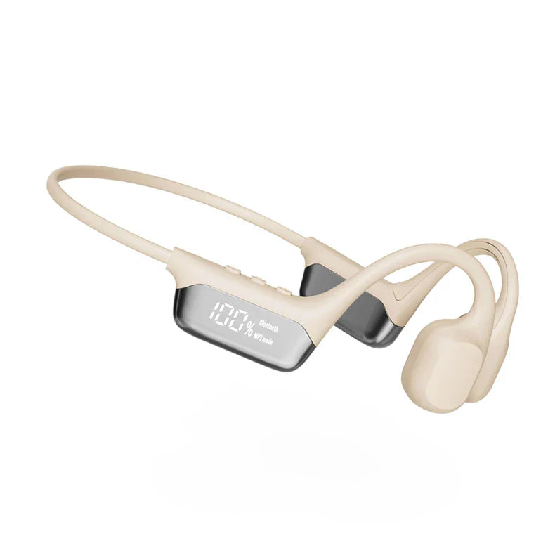 Swimming Earphone IPX8 Waterproof Bone Conduction Headphones MP3 Player Wireless Bluetooth 5.4 Headset LED Display With 32G RAM