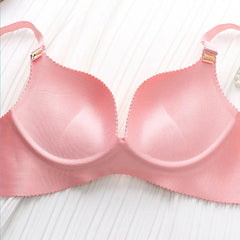 Adorable Girls One Piece Bra No Underwire Push Up Small Busts Design Breathable
