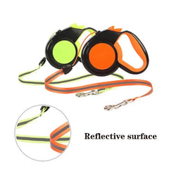 Retractable Dog Leash Automatic Extending Nylon Puppy Pet Dog Leashes Lead Dog