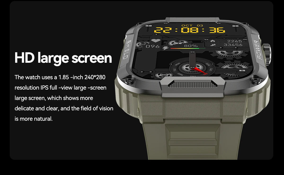 Original Smart Watch Men GPS Tracker Wireless Call Fitness Hours Waterproof Sport Smartwatch for Women Android IOS Phones 2025