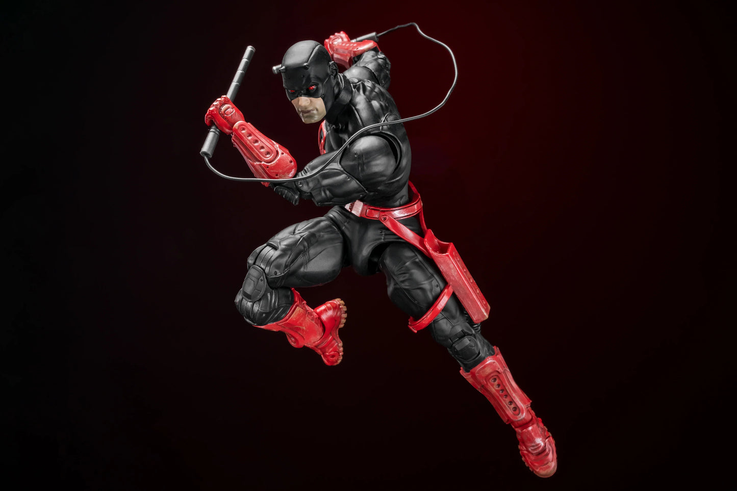 In Stock - FlefToys Marvel Daredevil Classic Red Shadowland Reborn Black 8" Action Figure Devil Defenders Matt Murdock Legends