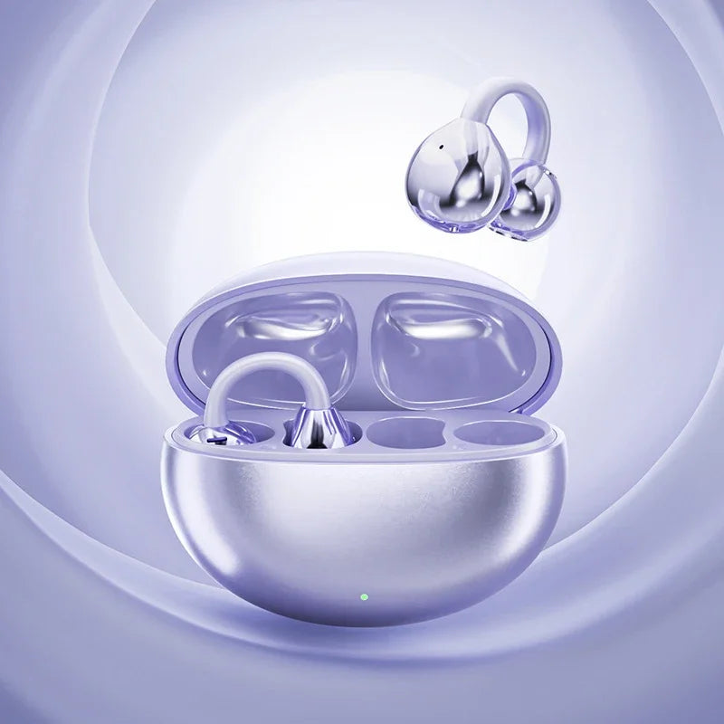 2026 Wireless Headset Bluetooth 5.4 Earplug Earphone PearlClip Pro Supports AI ENC clear Call Multipoint Connection And IPX5.