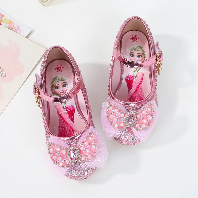 Girls' Princess  Sandals Shoes Children's Shoes Elsa Children's Shoes Girls