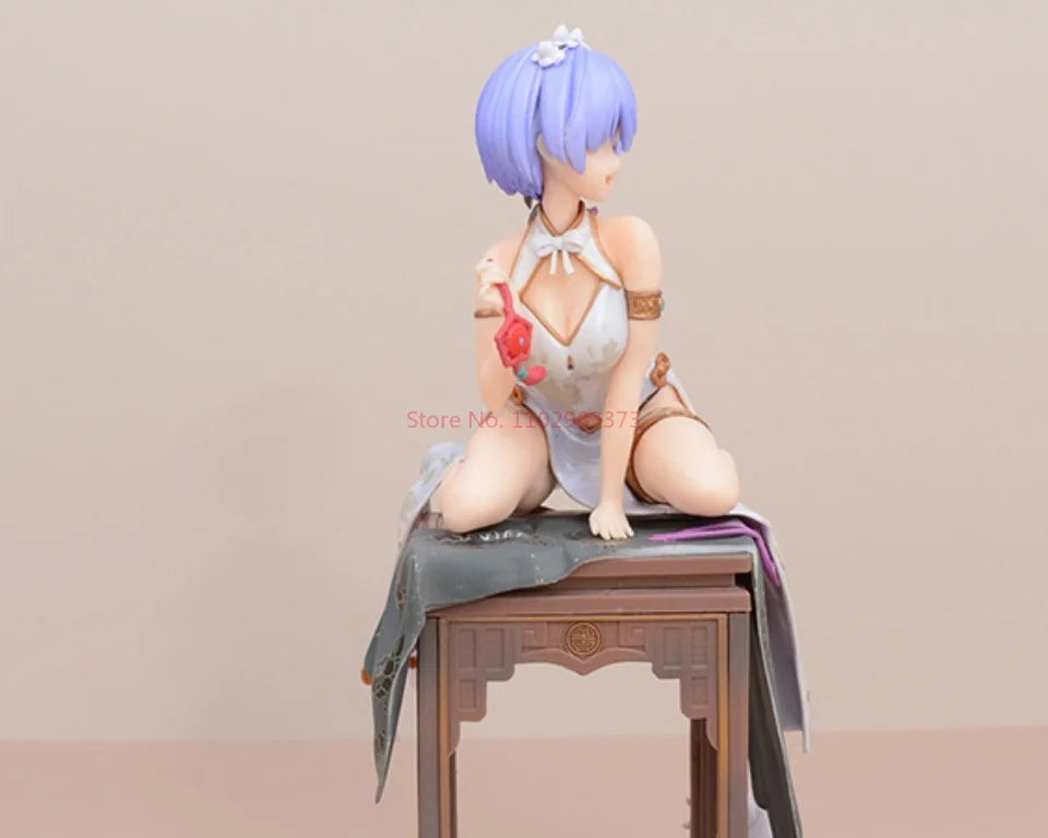 Re:life In A Different World From Zero Rem Emilia Chinoiserie Clothing Figure Model Collection Desktop Decoration Ornament Gifts