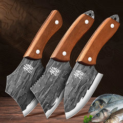 Stainless Steel Forged Small Kitchen Knife, Kitchen Multifunctional Sharp Fish Killing Knife