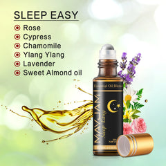 Compound Essential Oils Set Sleep Easy Stress Relief Mosquito Repellent Aroma Fragrance Oil For Body