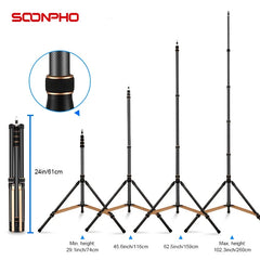 Tripod LS255C LS285C 200cm 270cm Carbon Fiber /Aluminum Light Stand