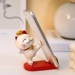 For Mobile Phones And Tablets Stand Cute Cartoon Cat Mobile Phone Stand