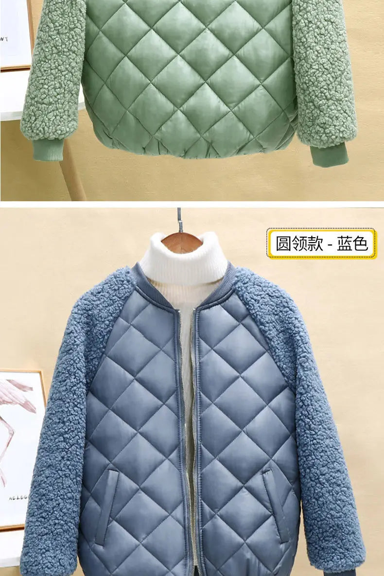 Down Cotton Jacket Female Short Coat Autumn Winter Women's Hooded Loose
