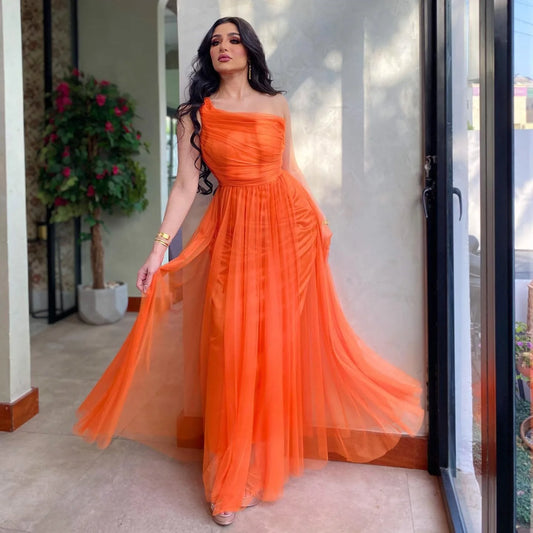Evening wear Dresses: Long Sleeved of Formal Evening Prom Dress Women