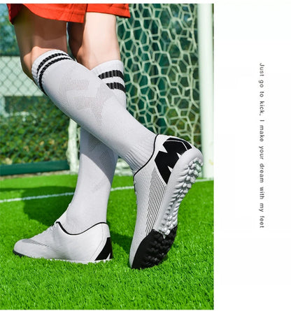 Soccer Shoes Society Grass Indoor Sports Fast Football Field Boots Futsal Non Slip