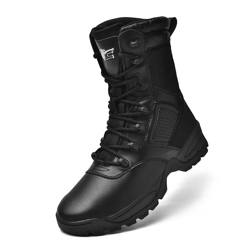 Men Military Boots Men Desert Combat Boots Outdoor Man non-slip Snow Boots