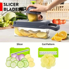 Multifunctional Vegetable Chopper Handle Food Grate Food Chopper Vegetable Slicer