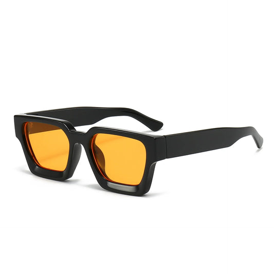 KLASSNUM Men Square Frame Sunglasses 2025 Luxury Brand Designer Sun Glasses Retro Trendy Shades UV400 Unisex Women Glasses New