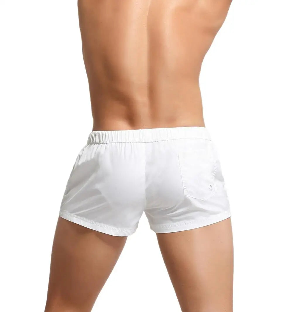SEOBEAN Men's Summer Beach Shorts Swimwear Trunks Board Short Pants Male Gym Shorts Swim Surf Fitness Quick Dry Shorts