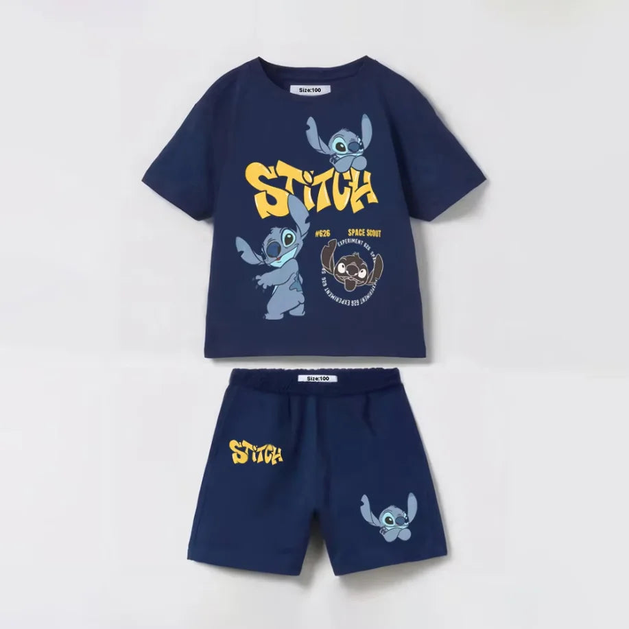 Summer Baby Clothes Sets Kids T-shirt + Shorts Children's Short Sleeve Cotton Tees Tracksuits Loose Style Kids Clothes