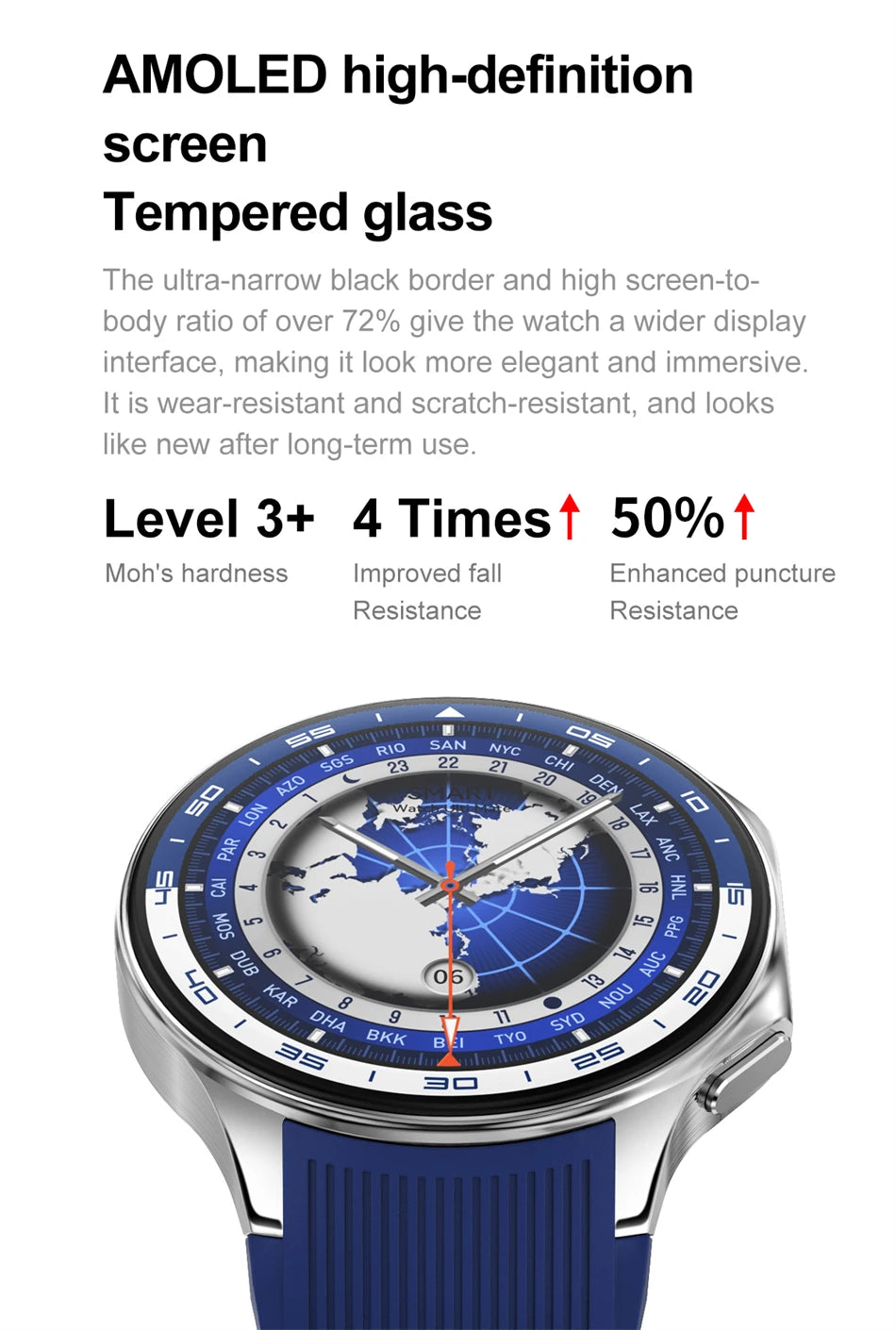For OPPO Watch X High-End Business Watch Men 32Gb Memory Video Playback Smart Watch Sports Fitness Waterproof Bracelet 2025 New
