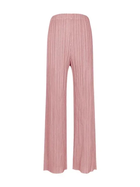 Spring Summer Autumn Women Casual Elegant Ladies Miyake Designer Casual