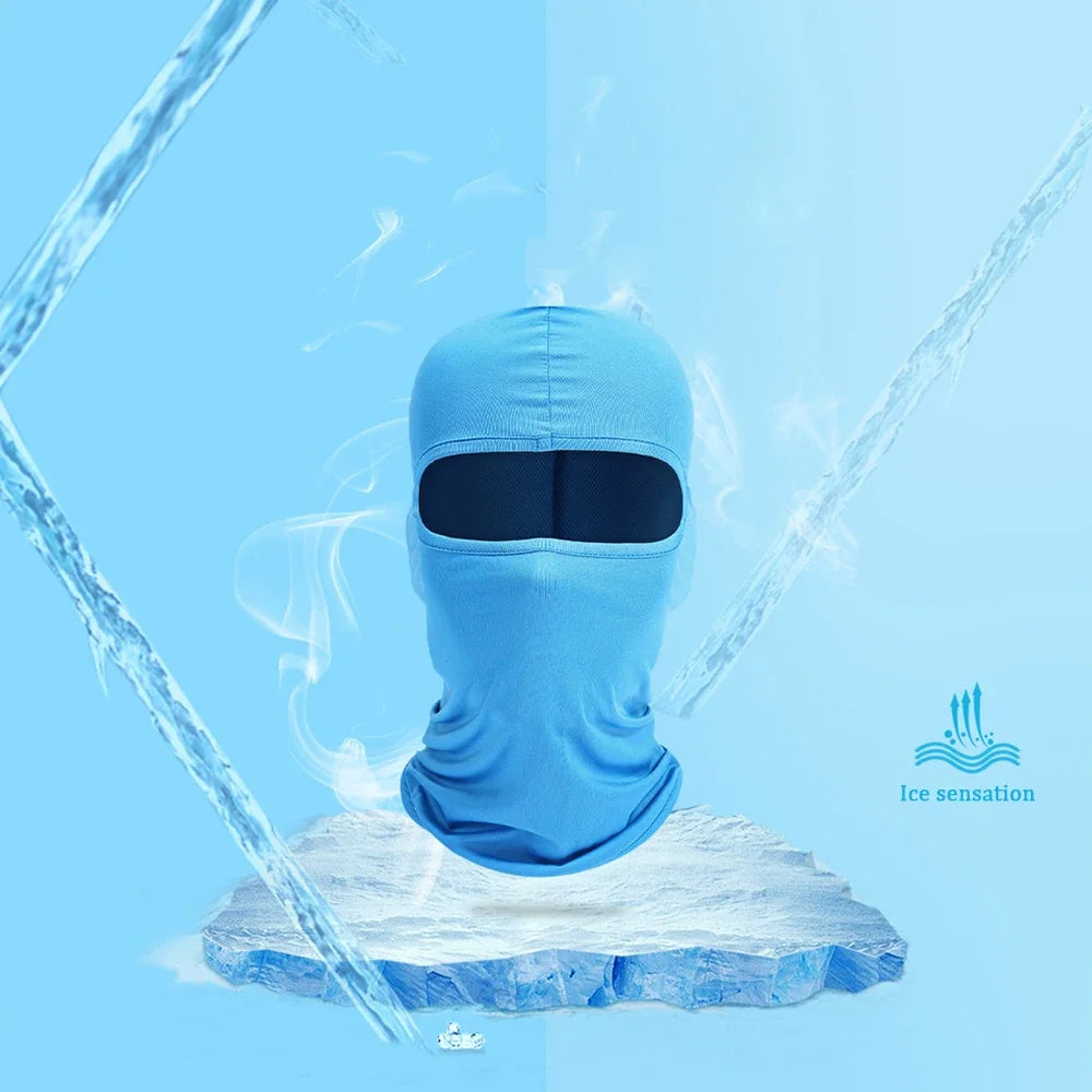 Balaclava Full Face Mask Hiking Cycling Camping Hunting Airsoft Cap Bike Head Cover Summer Men Women Ski Mask Hiking Scarves
