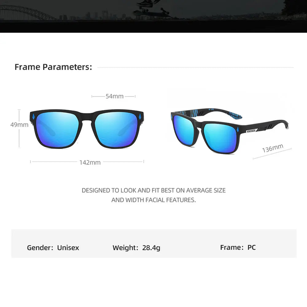 GEUSSKISR Brand New Polarized Sunglasses Men Women Sun Glasses Driving Fishing Eyewear Outdoor Sport Cycling Running Shades