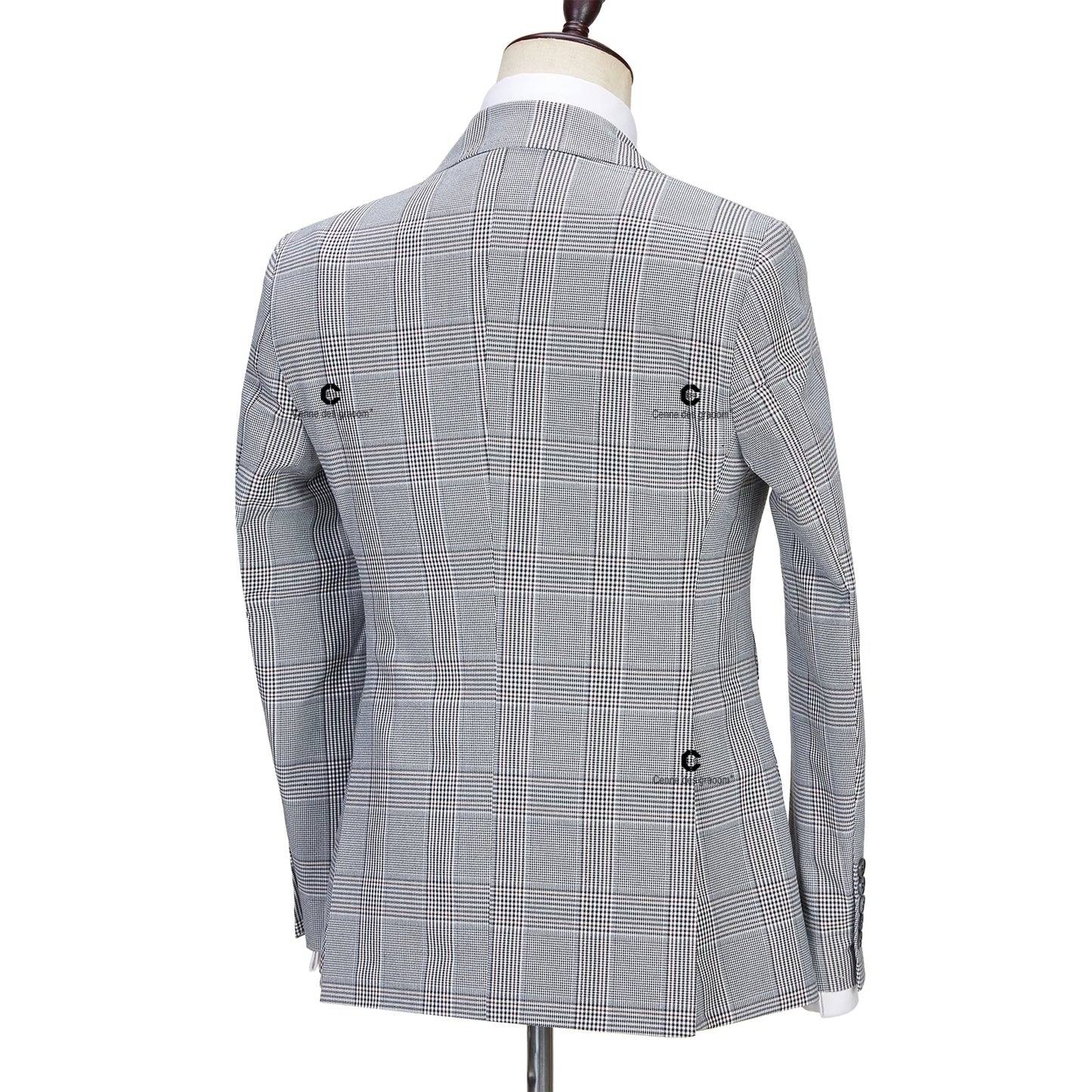 Tuxedo for Mens:  Graoom Classic Glen Plaid 3 Piece Vintage Men Suits Winter