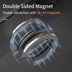 For Double-Sided Magnetic Phone Ring Holder for MagSafe Kickstand Magnet Grip