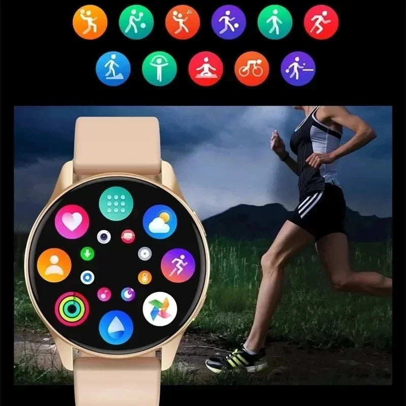 2026 New NFC Smart Watch For Bluetooth Calls Waterproof Smartwatch Men Watches Women Fitness Bracelet Custom Watch Face