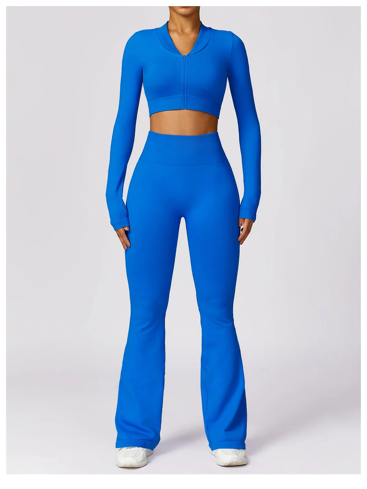 Seamless Flared Leggings Scrunch Sports Leggings Women Gym Yoga Flared Pants