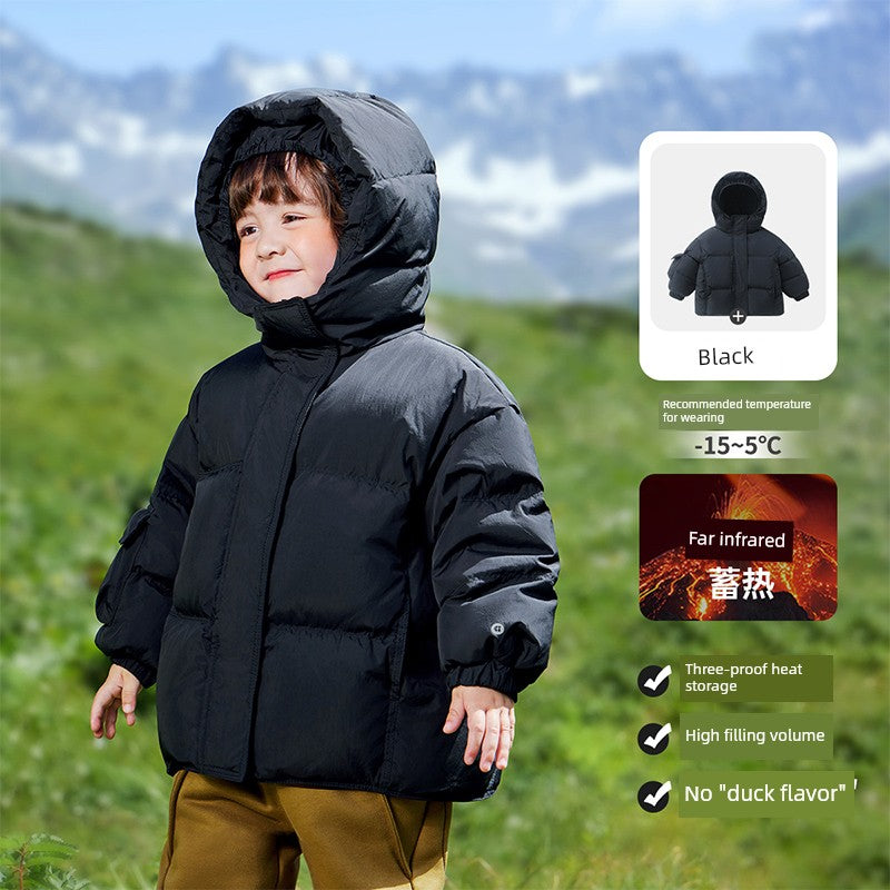 Boy Tops Baby Thick down Jacket