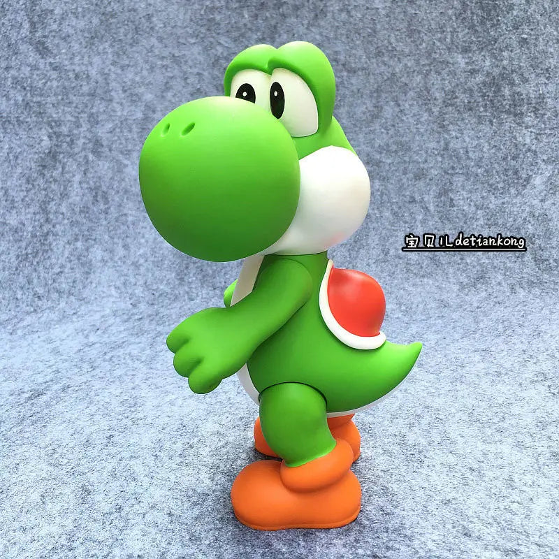 New Anime  Large Size  Bowser Figures PVC  Bros Hat Can Take Off Toy model For kids