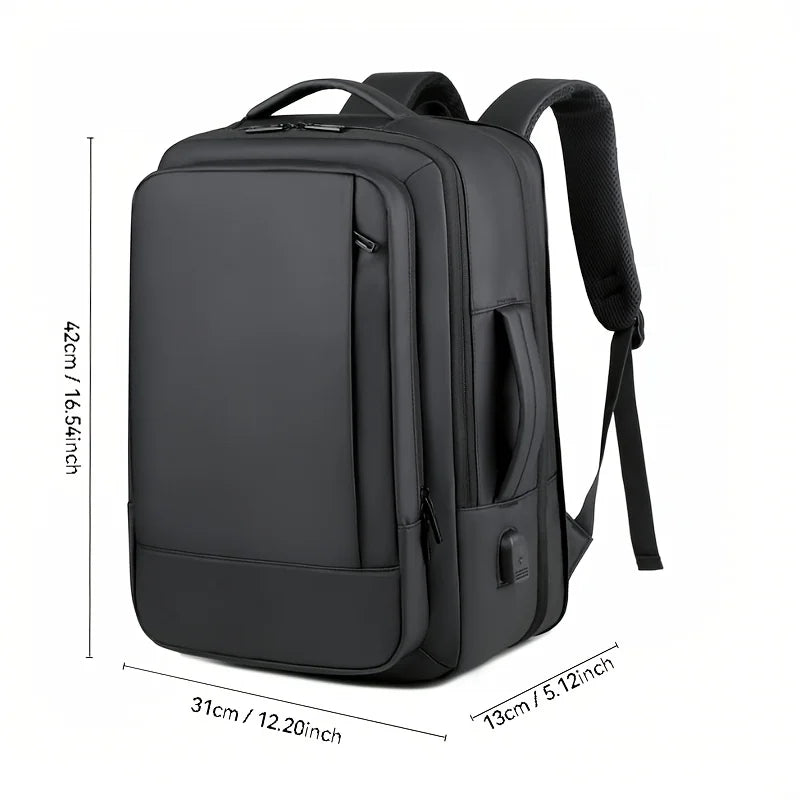 Large Capacity Business Backpack for Men, Fashionable College Student Backpack, Laptop Multifunctional Computer Bag