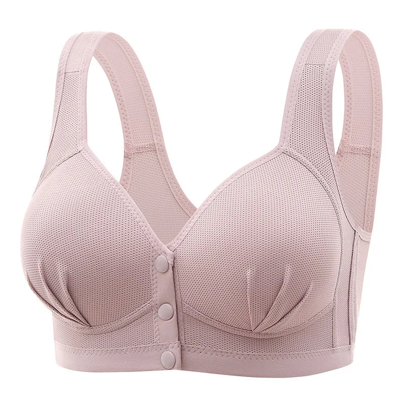 Mom Back Underwear Thin Section Comfortable Breathable Push Up Bra