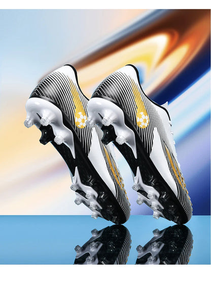 Soccer Shoes Sport Outdoor Men Breathable Cleats FG Football Boots