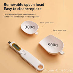 Digital Scoop Measuring Spoon Scale 500G 0.1G MINI Gram Electronic Kitchen Scale