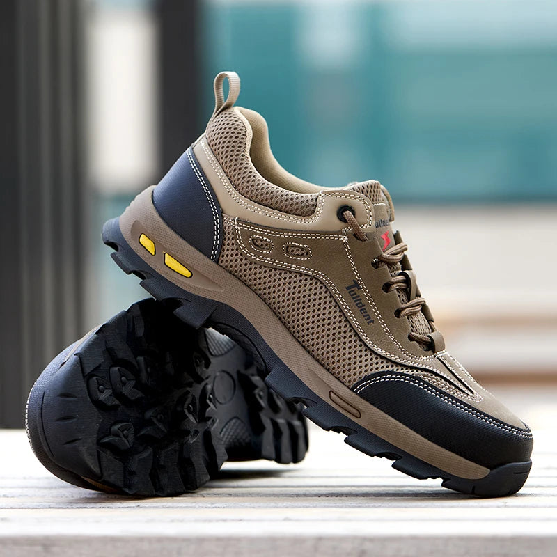 Summer work safety shoes, men's puncture resistant work shoes, protective shoes, safety boots, tactical boots