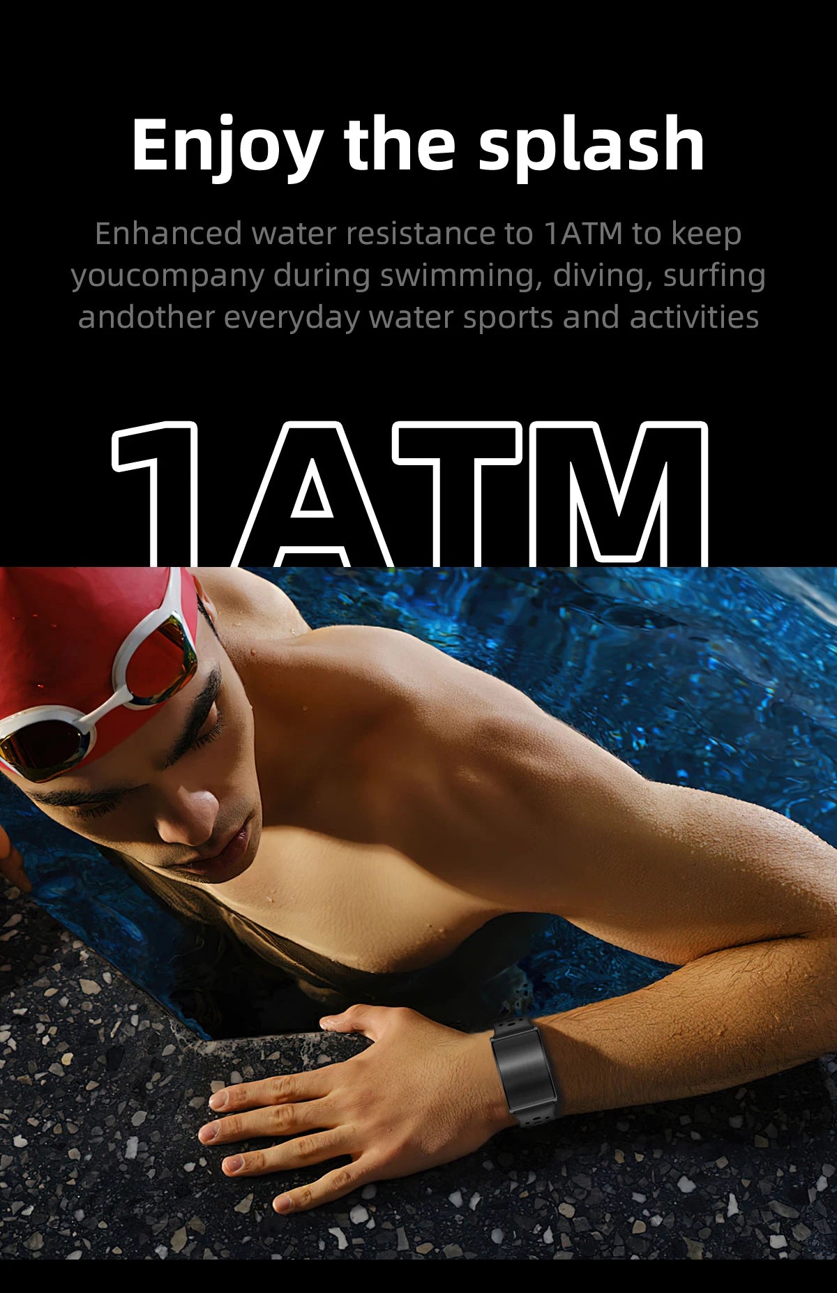 LIGE No Screen Smart Watch Men's Sports Outdoors Fitness Heart Rate Monitor 1ATM Waterproof New Smartwatch For Andrio IOS 2025